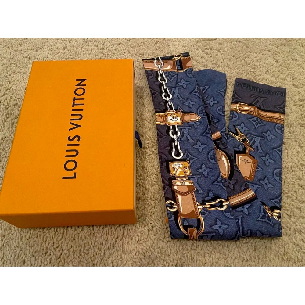Louis Vuitton Denimgram Confidential Navy and Black  Bandeau